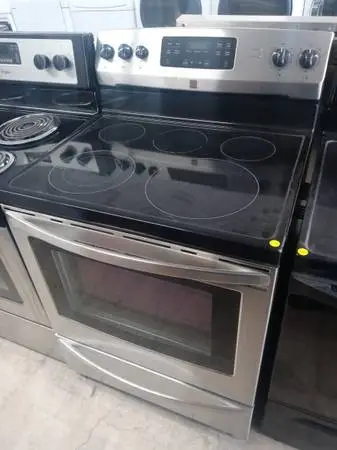 ★Kenmore stainless steel glass-top stove