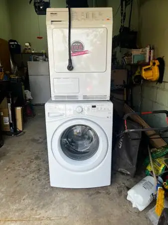 Washer and Electric Dryer