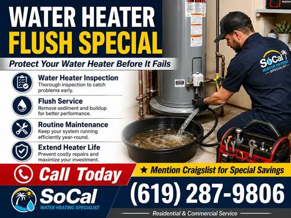 Water Heater Repair & Installation | Residential & Commercial