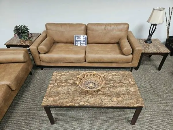 Coffee Table + 2 End Tables