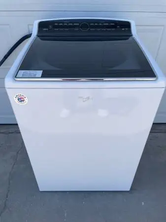 White whirlpool washer