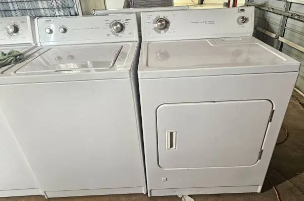 Washer and GAS dryer