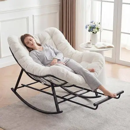 *NEW* Oversized Papasan Rocking Chair with Cushion(assembled) *NEW*