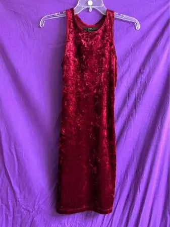 Velour Tank Style dress