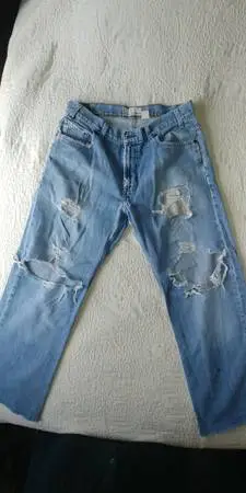 Genuine Ripped Jeans, Torn jeans