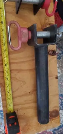 2 lg Clevis pins