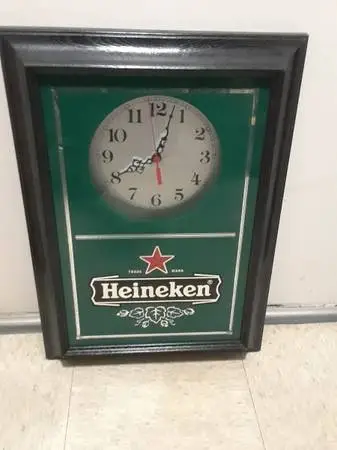 heinekin clock