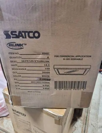 Satco S9687 LED Cealing lights (New)