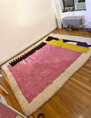 Authentic 8x10 Handmade Rug from Morocco
