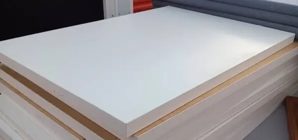 Cubicle Work Surfaces,Desktops,White-IKEA, 34.5W x24D, 6 Available