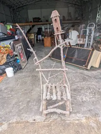 Folk art chair