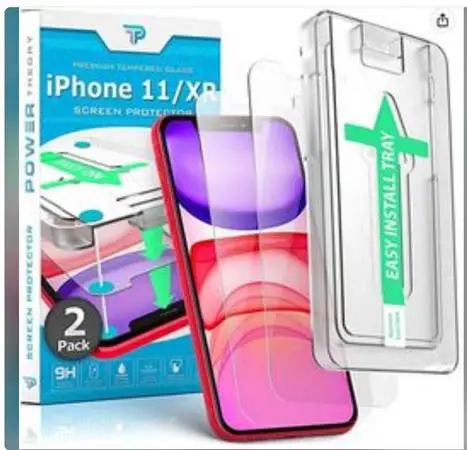 Power Theory Screen Protector for iPhone - 11/iPhone XR Tempered Glass