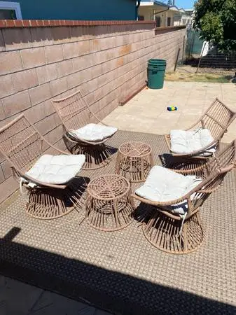 6 piece patio furniture set