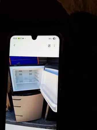 Large mini refrigerator freezer