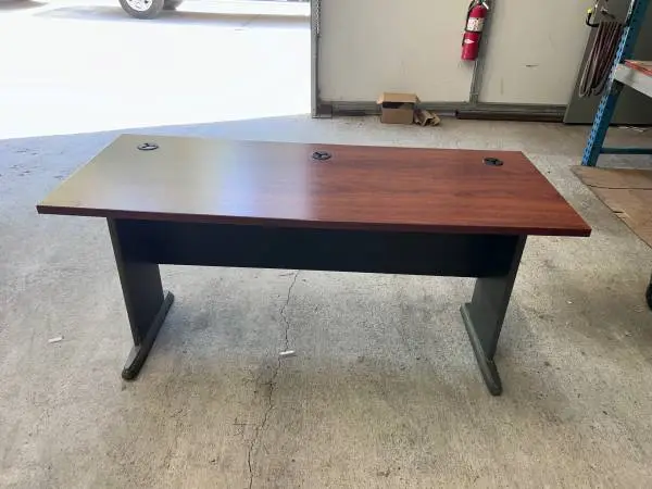 Office Table Desk Heavy Duty Computer TV Metal Legs Shop Comercial