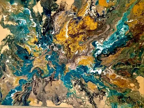 50% off - Beautiful Original signed abstract paintings