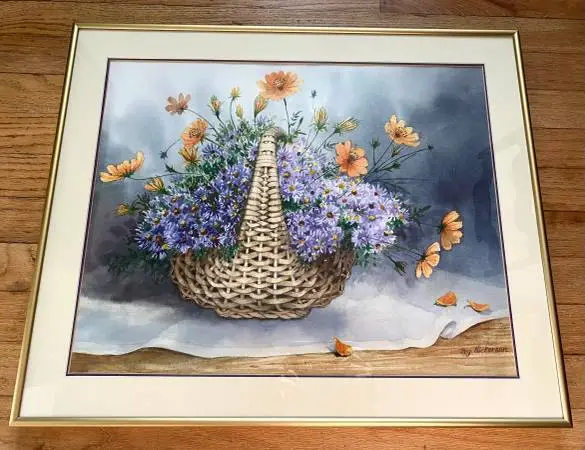 Original Watercolor Painting By Peg Nickerson