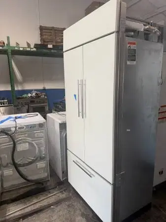 Subzero Panel Ready 3-Door Fridge/Wolf 36” Gas Range/Miele Dishwasher