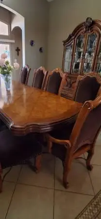Dining Table and China Hutch