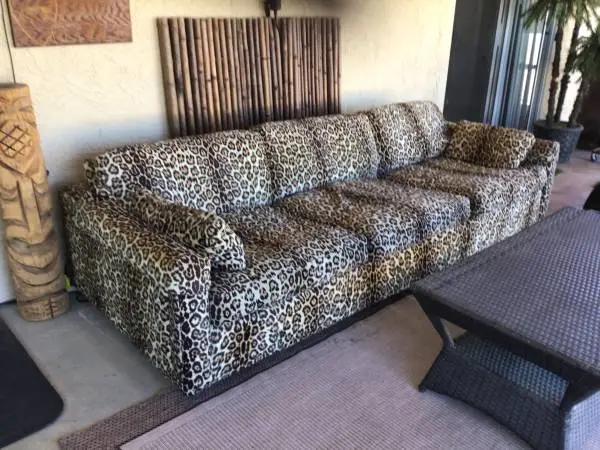 Vintage Jaguar Couch