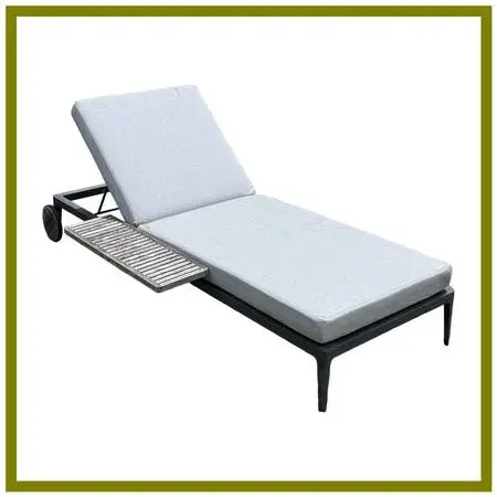 Gloster Grid Outdoor Chaise Lounger