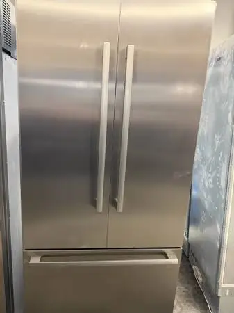 Bosch Stainless Steel 3-Door Fridge 36” Built In/Dishwasher 24”