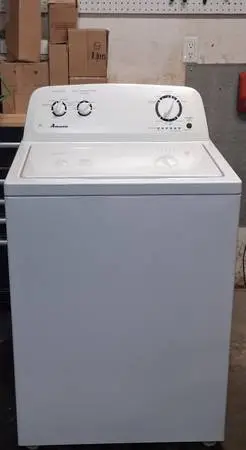 Amana High Efficiency washer for sale.