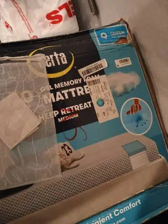 Brand new bed in the box by serta