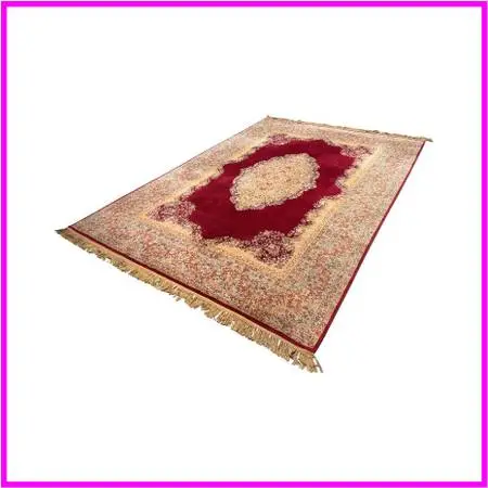 8 Ft 7 In × 12 Ft 3 In Karastan Red Medallion Kirman Area Rug