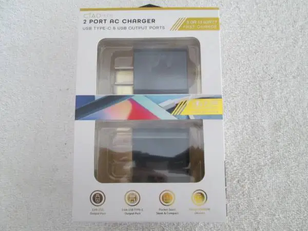 New High Speed Phone Fast Charger Dual Pack/Great Gift!