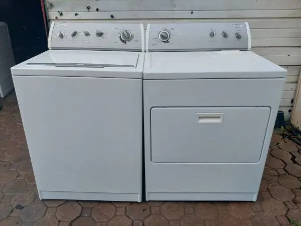 Washer and dryer