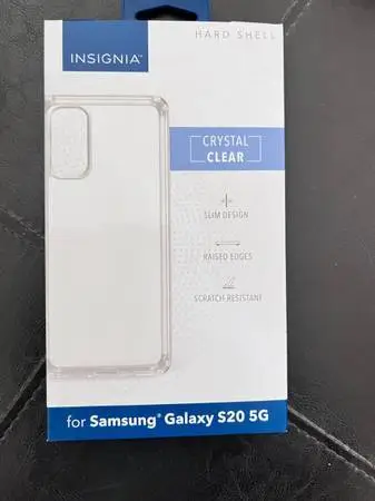 Hard shell crystal case for Galaxy S20 5G -NEW
