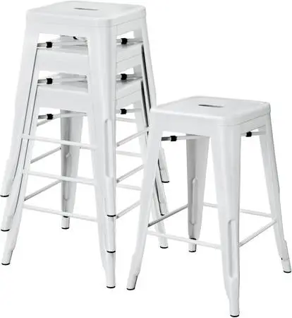 Four (4) 24-inch Bar Stools-clean and great condition