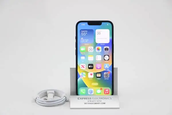 EXCELLENT - Apple iPhone 13 Midnight 128GB *FACTORY UNLOCKED* 98% BH