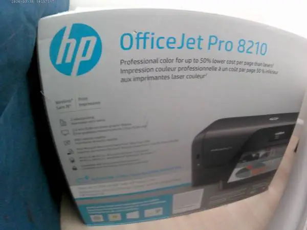 Printer - HP OfficeJet Pro 8210 - New