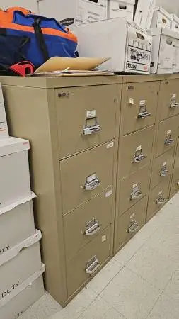 Fireking 4 Drawer Letter 31 D Classic Vertical fireproof File Cabinet