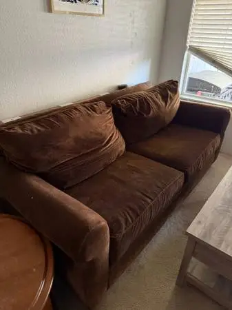 Couch with chair and ottoman