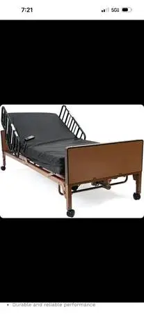Almost new hospital bed