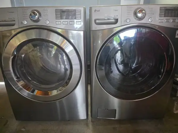 LG washer and electric dryer