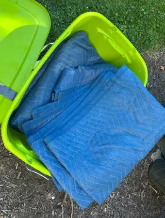 quilted moving blankets