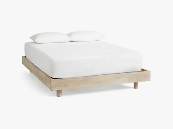 NEW IN OPENED BOX Pottery Barn Queen Size Cayman Platform Bed
