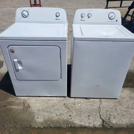 Washer and dryer set