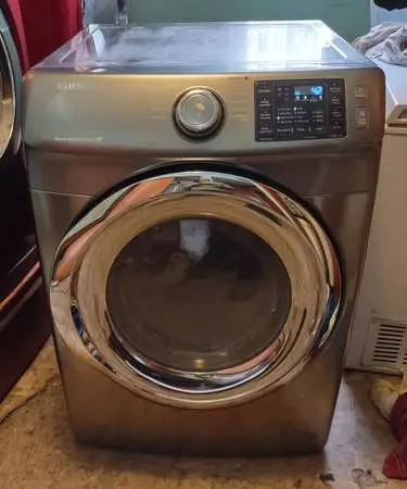 ELECTRIC DRYER SAMSUNG SUPER CAPACITY STACKABLE WITH STEAM NEWER MODEL