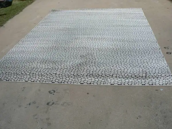 93 x 12.6 Baldwin Collection, Ivory Polypropylene Floor Rug