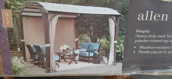 NEW PERGOLA still in box