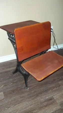 desk and bench