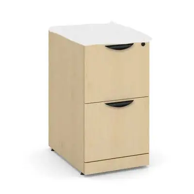 **(4)  New in Box Maple Locking File Cabinet w/ White Top New$565