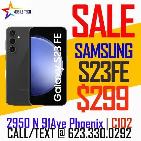 Samsung Galaxy S23 fe 5G, 128GB, Black - Unlocked Store loctions