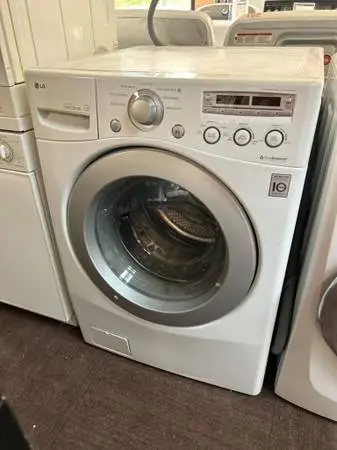 LG Washing Machine Front Load White