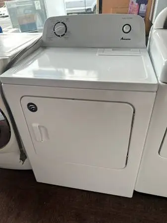 Amana Electric Dryer in White Finish